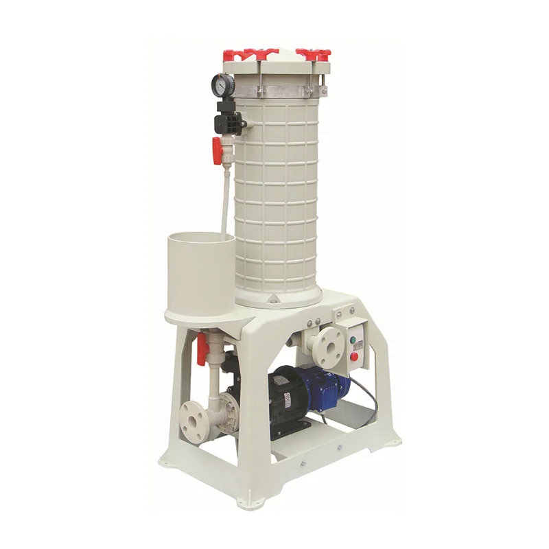 Plastic cartridge filter / electroplate water filter / anti-corrosive liquid filter