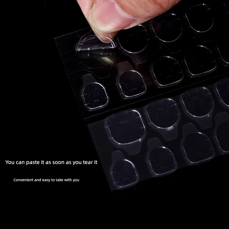 Manicure Jelly Glue double-sided adhesive removable wear nails double-side paste high viscosity waterproof nail sticker