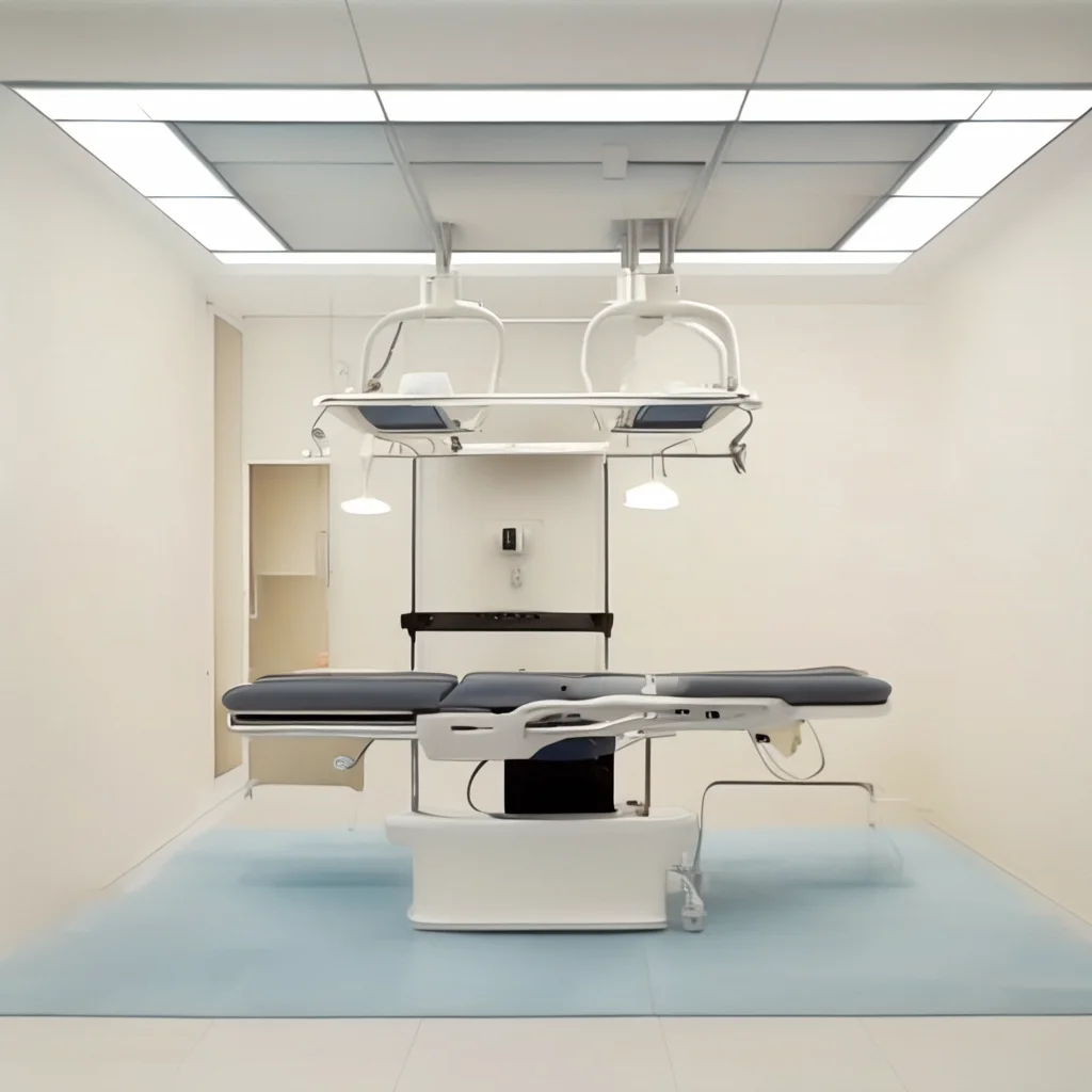 Digital surgical laminar flow operating rooms for systems ranging from class 100 to class 10000 hospital operating rooms