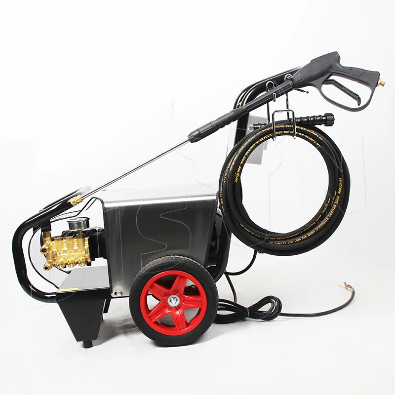 BISON China 3000 Psi 220 Volts Electric Commercial Three Phase Motor Driven Car Wash Machine Pressure Washer