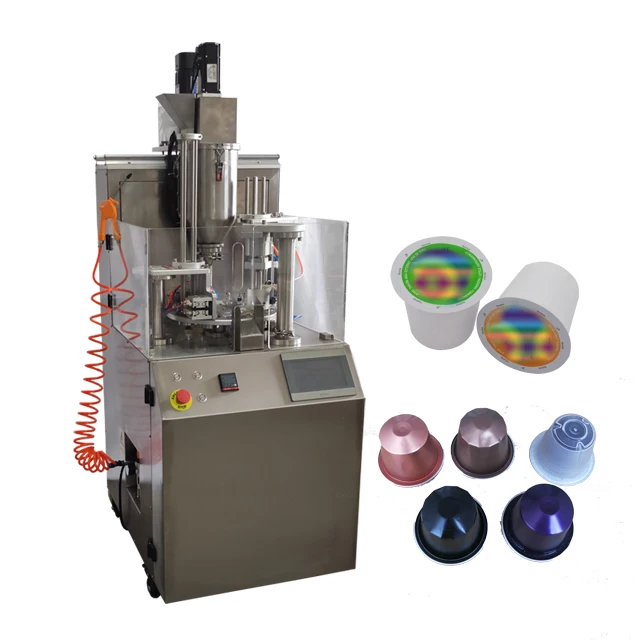 fully automatic calippo paper cup filling sealing packing machine made in China wenzhou manufacturer