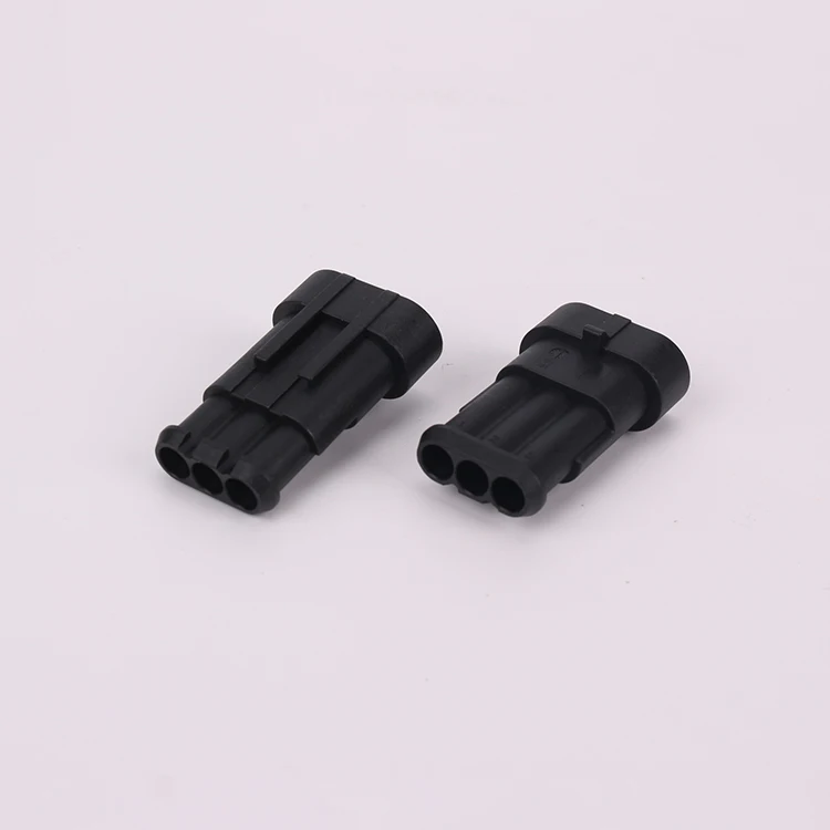 132015-0065 Molex 3 Pin Male Receptacle Crimp Auto Wire Connector