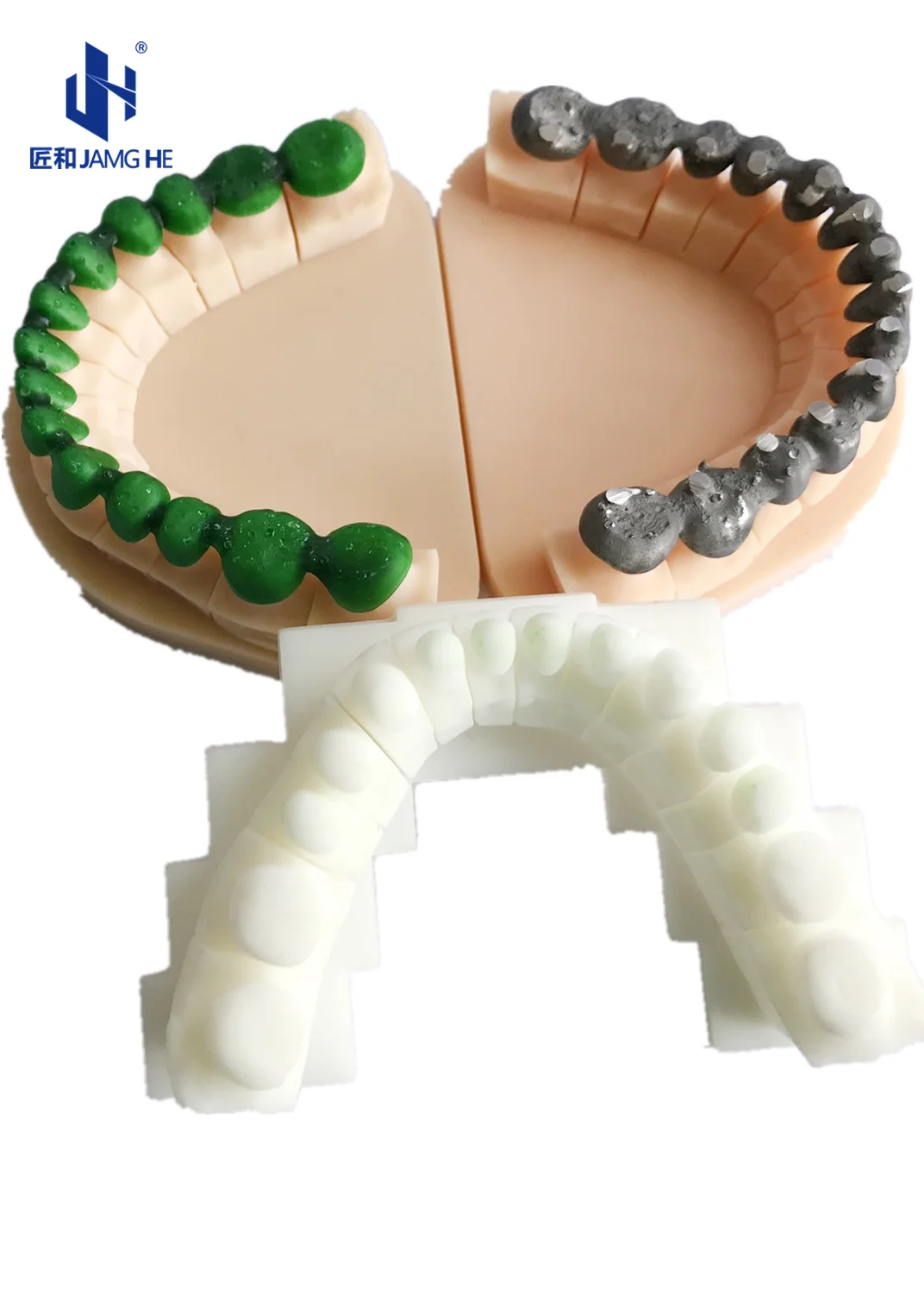 JAMGHE  Dental Castable Resin Dental Casting Resin Ash Free uv Curable Resin High Precision to Print Denture Crown and Bridge