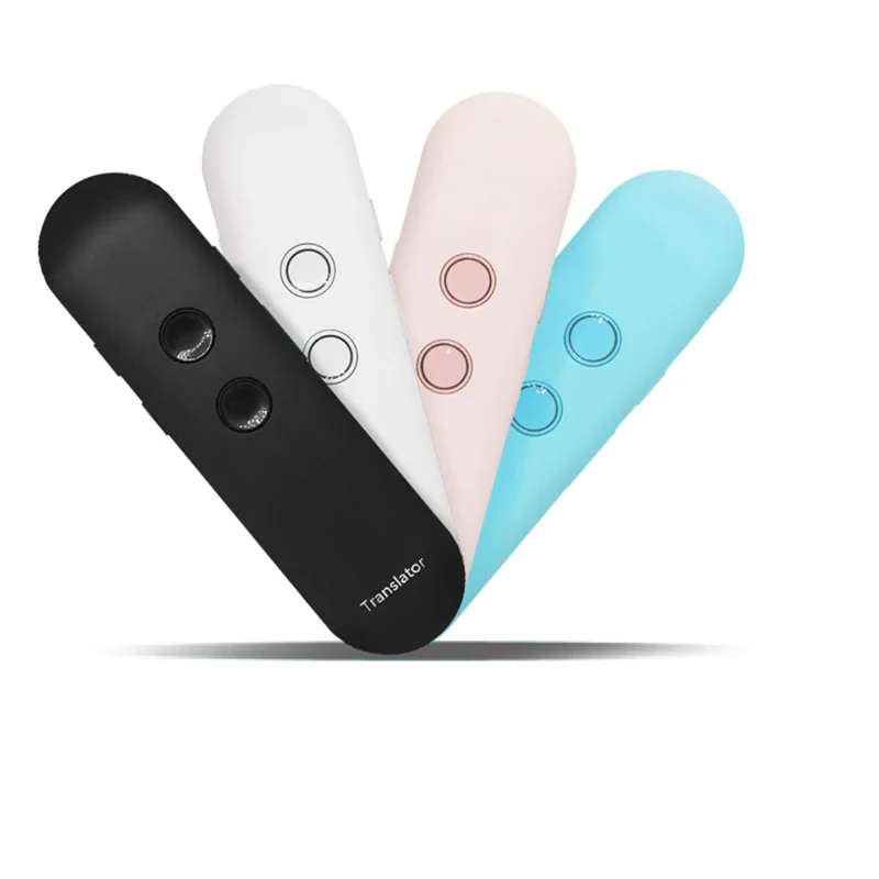 Portable Mini Wireless Smart Translator 40 Languages Two-Way Real Time Instant Voice Translator APP Multi-Language