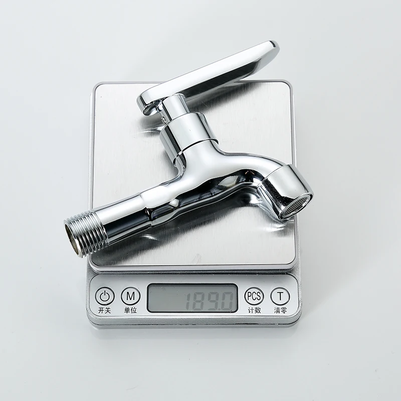 China Factory Supply Taps And Faucets Single Handle Water Tap Zinc Body Cold Water Manufactures