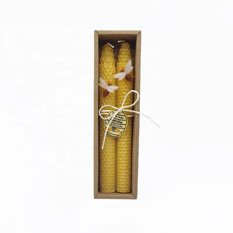 LP12F  Hot selling  novelty  beeswax scented candle gift set for home decoration