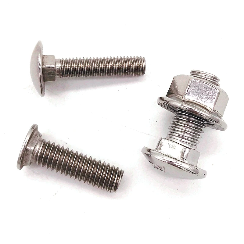 
Stainless Steel 316 Full Thread Elevator flat head carriage bolt 