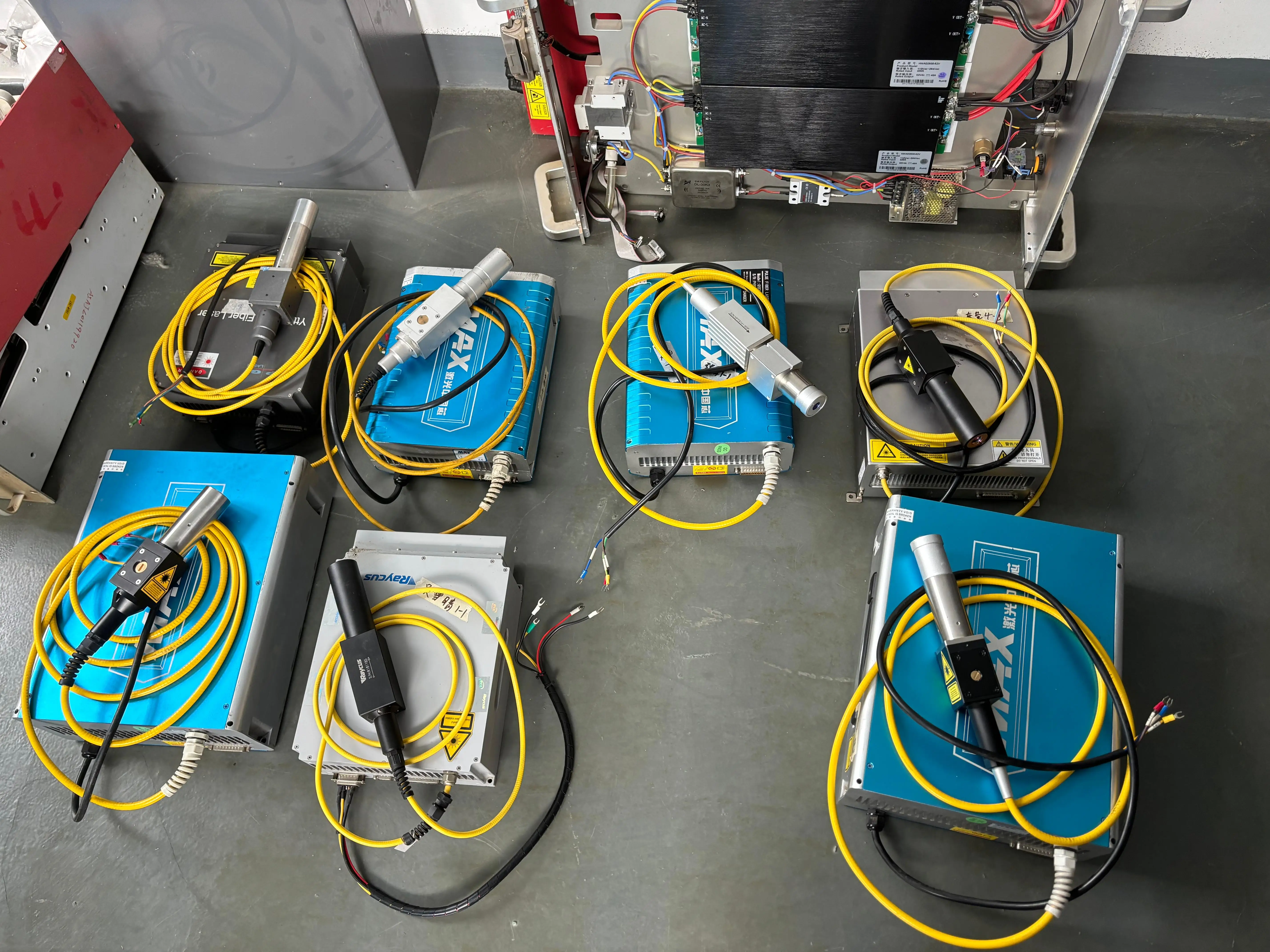 CS Tec Fiber laser source repair Raycus/MAX/Reci/multi -brand  Diagnose online broken dust of fiber laser cutting source