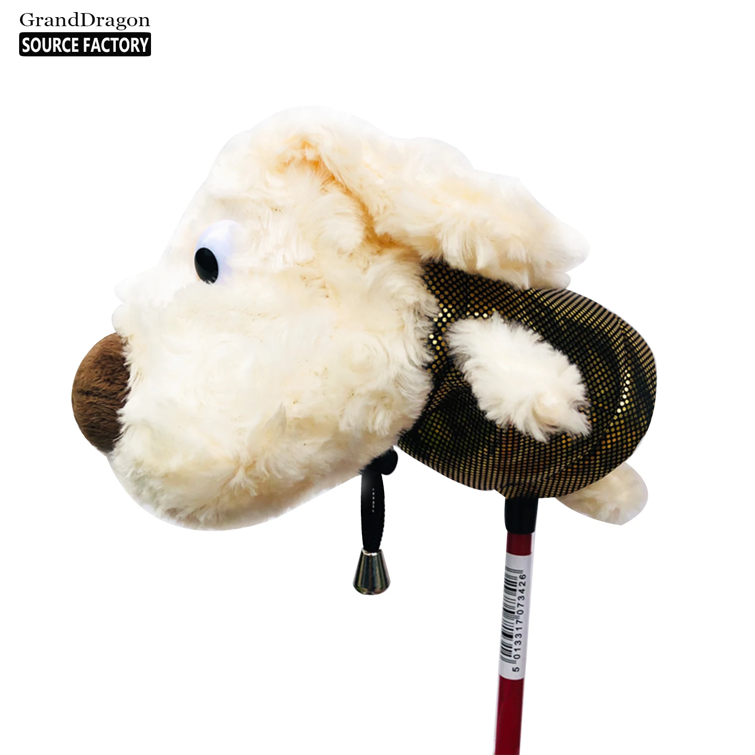 Cute Animal Dog Shaped Doll Golf Club Wooden Pole Protector Head Covers