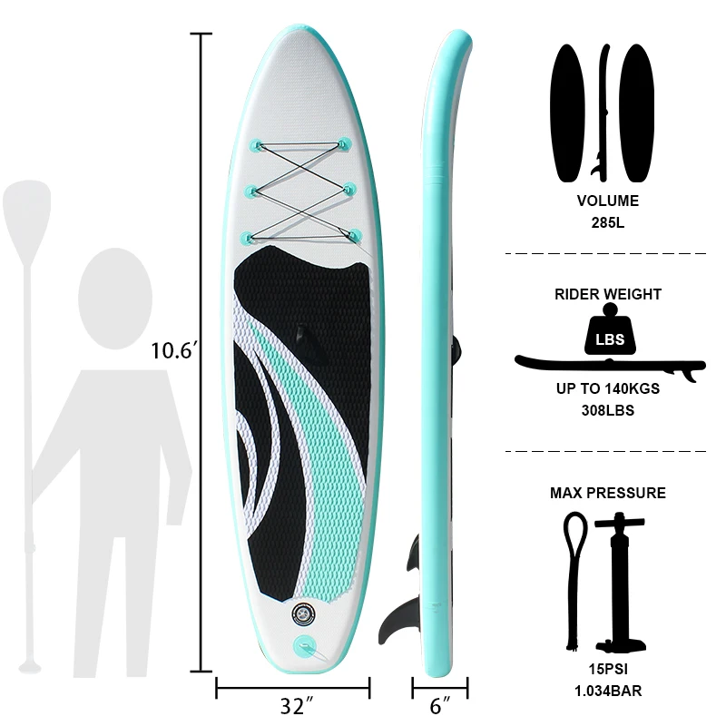 Best Popular Blow Up Foldable Inflatable Pink Water Stand Up Paddleboards Standing Pedal Surfing Sup Paddle Board For Sale