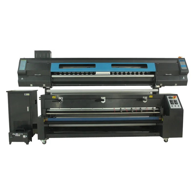 1.8m/2.2m/3.2m textile printing machine flag banner polyester fabric printer inkjet dye sublimation printer with I3200 head