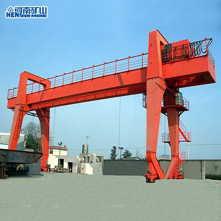 60 Ton Double Beams Lifting Heavy Duty Gantry Crane for Factory Price