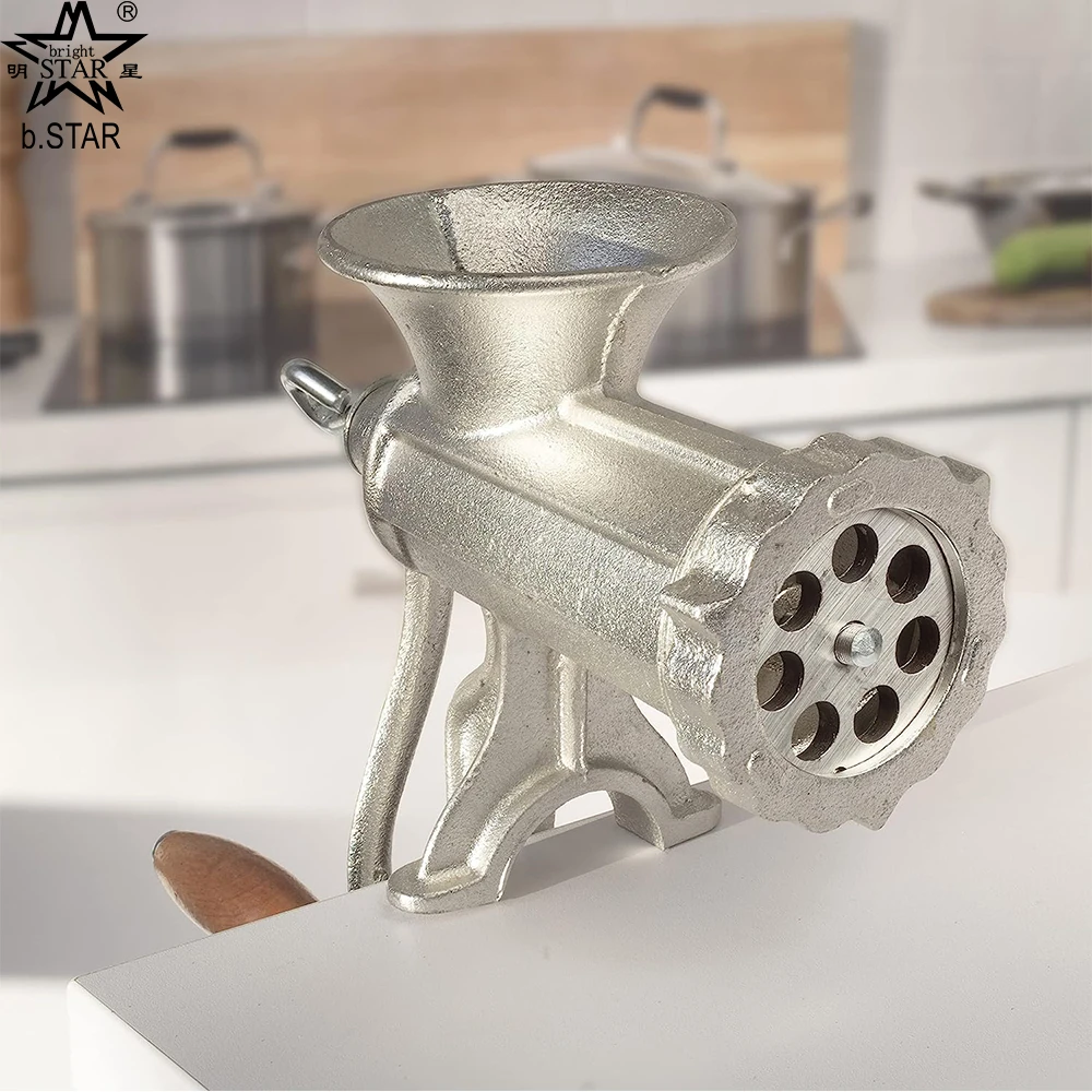 Factory direct selling  meat mincing machine 10# manual meat grinder