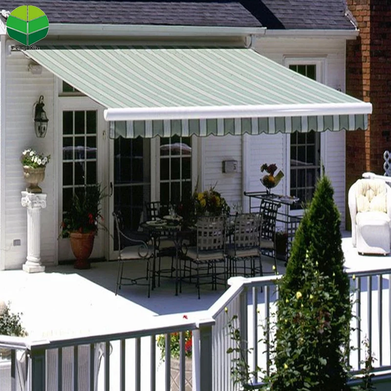 Camping Retractable Awning Hardware Balcony Retractable Polycarbonate Awning Retractable