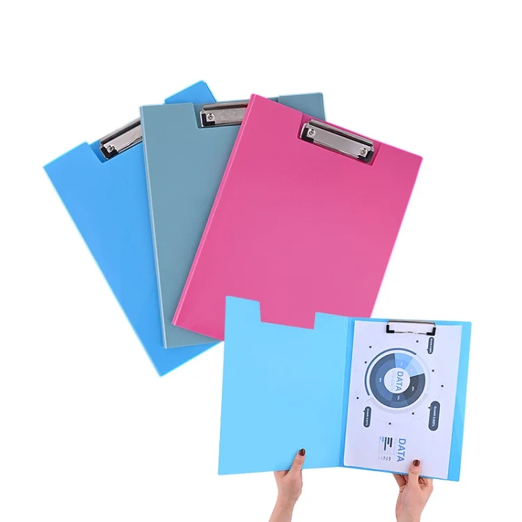 ODM OEM PP PVC A4 High Quality Folding Storage Clipboard For Office And School