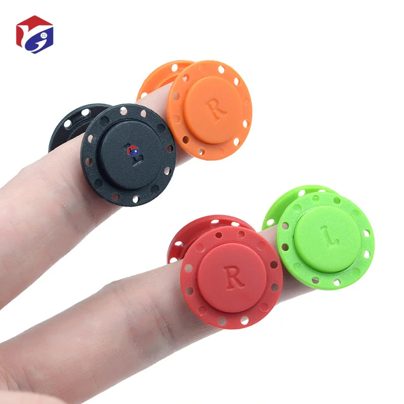 Nylon Magnetic Buttons For Cloth Shirt Coat Blouses Sustainable Eco-Friendly Round Strong Magnetic Button Garment Accessories