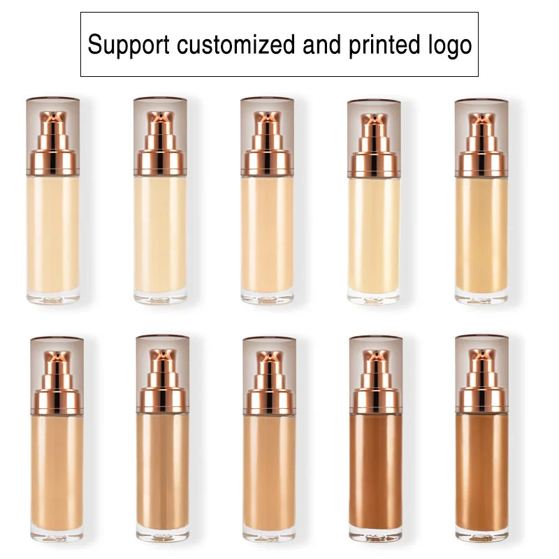 Foundation Cream Full Coverage Waterproof Liquid Foundation For Face Makeup Wholesale Private Label Foundation