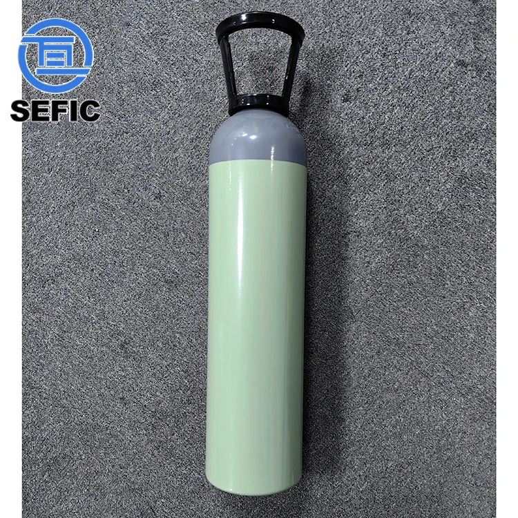 5.4L 8L EN ISO7866 Co2 Gas Cylinder Carbon Dioxide Bottle For Aquarium /Beverage Equipment /Fire Extinguish