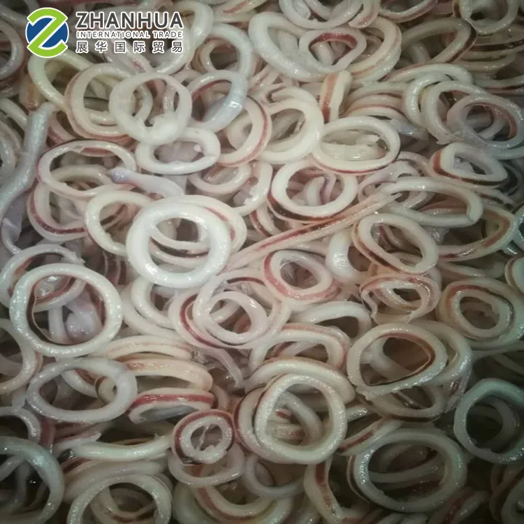 2020 Todarodes Pacificus 2.5-6cm Skin on Frozen Squid Ring