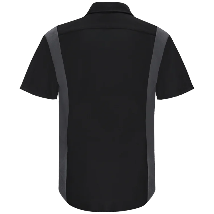 OEM High Quality  Button Down Short Sleeve Breathable  Port Authority Heavy Duty Working Shirt