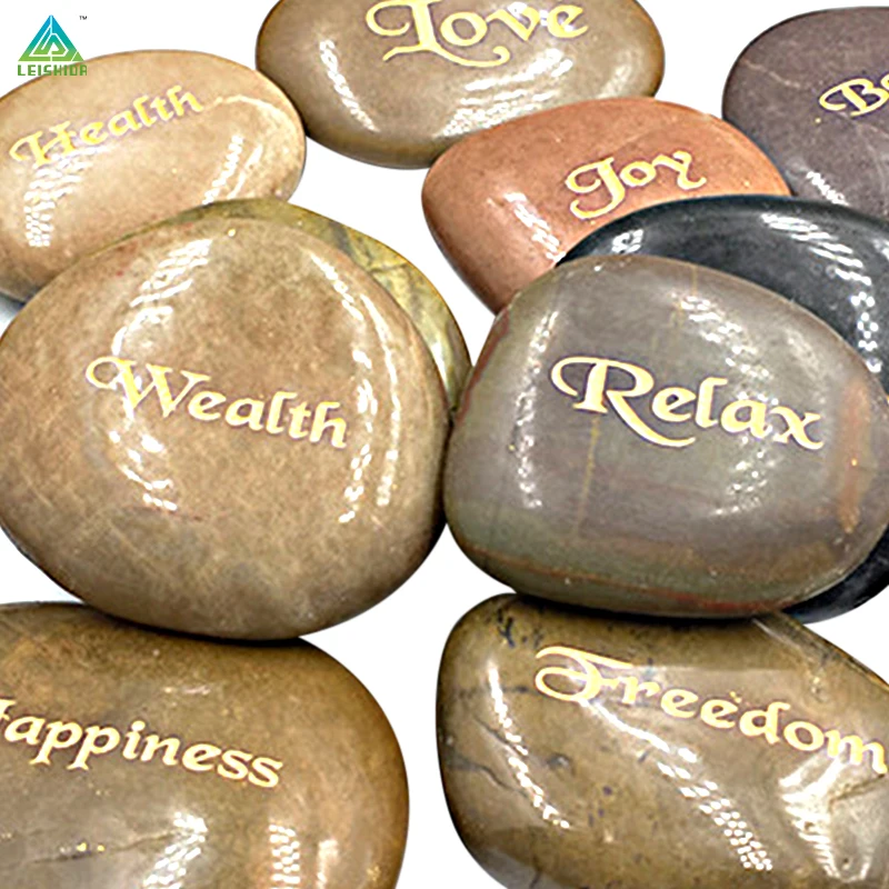Natural Stone Cobbles & Pebbles Set for Garden Paving & Drawing Artistic Fish Tank