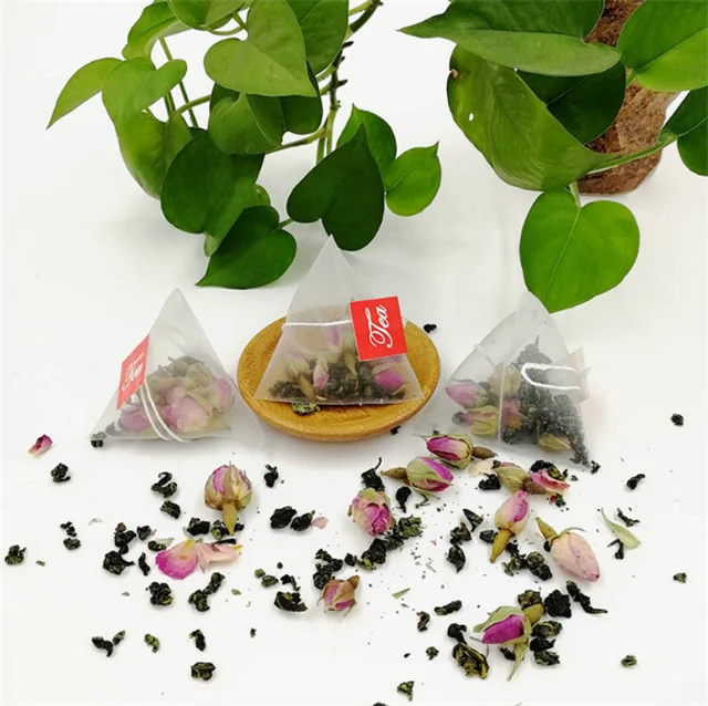 Top grade brands taiwan bubble tea material flower tea whole rose black Oolong tea