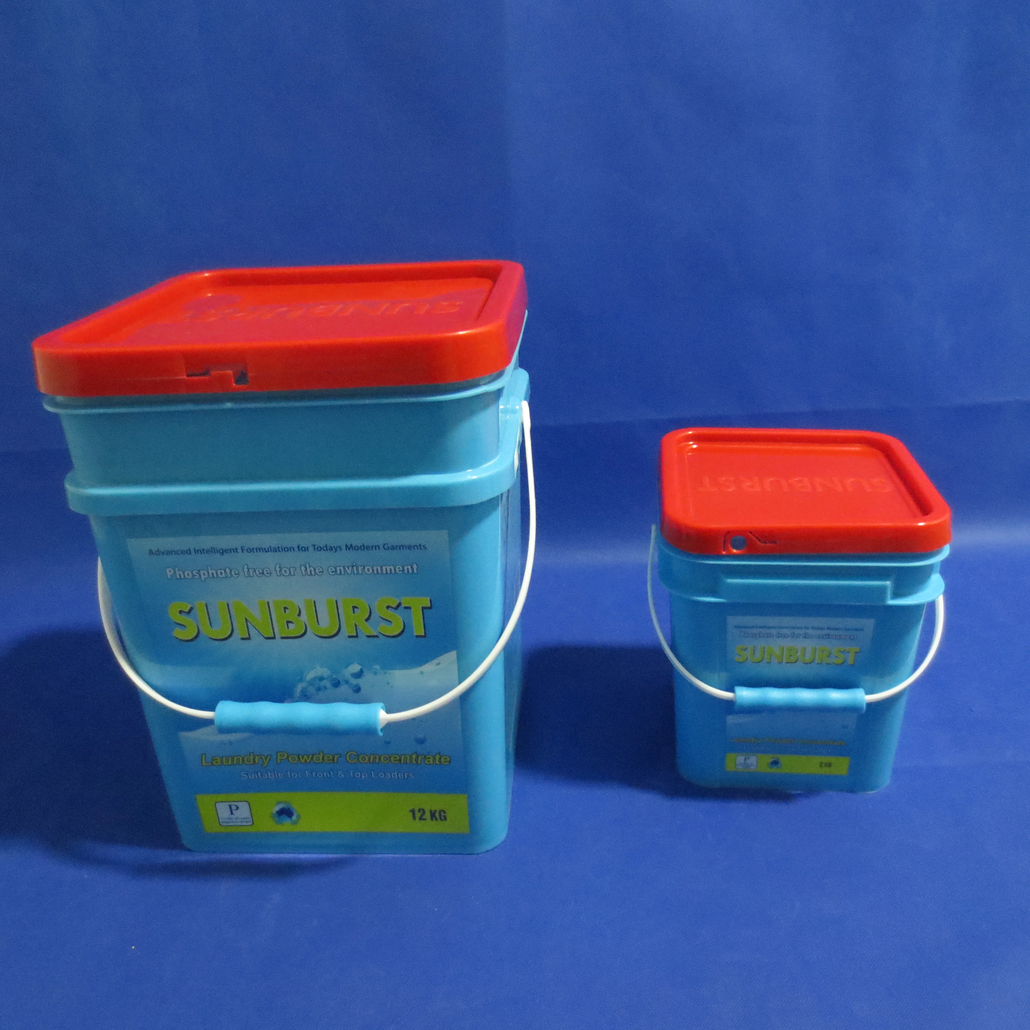 Square Bucket Kit Food Grade 1-8 Gallon Square Storage Container Package Pail with Snap on Lid with Gasket