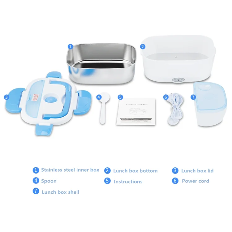Stainless steel electric lunch box long - lasting food preservation function