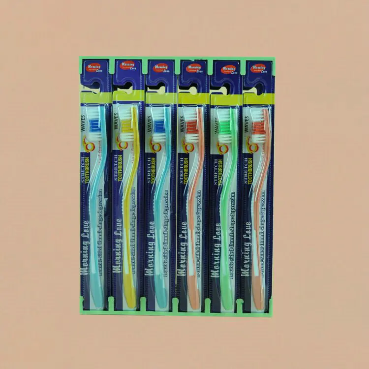 0.06 Dollar Model AL-ZL011 Good Quality Clean Full Head Cheap Toothbrush Hard Toothbrush