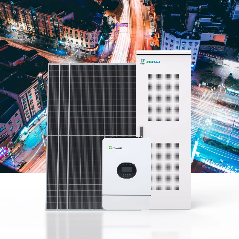 Terli Whole Set Lithium Ion Battery Power Solar Generator 20kw Solar Panel System For 12kw 15kw 16kw 18kw Houshold Appliances