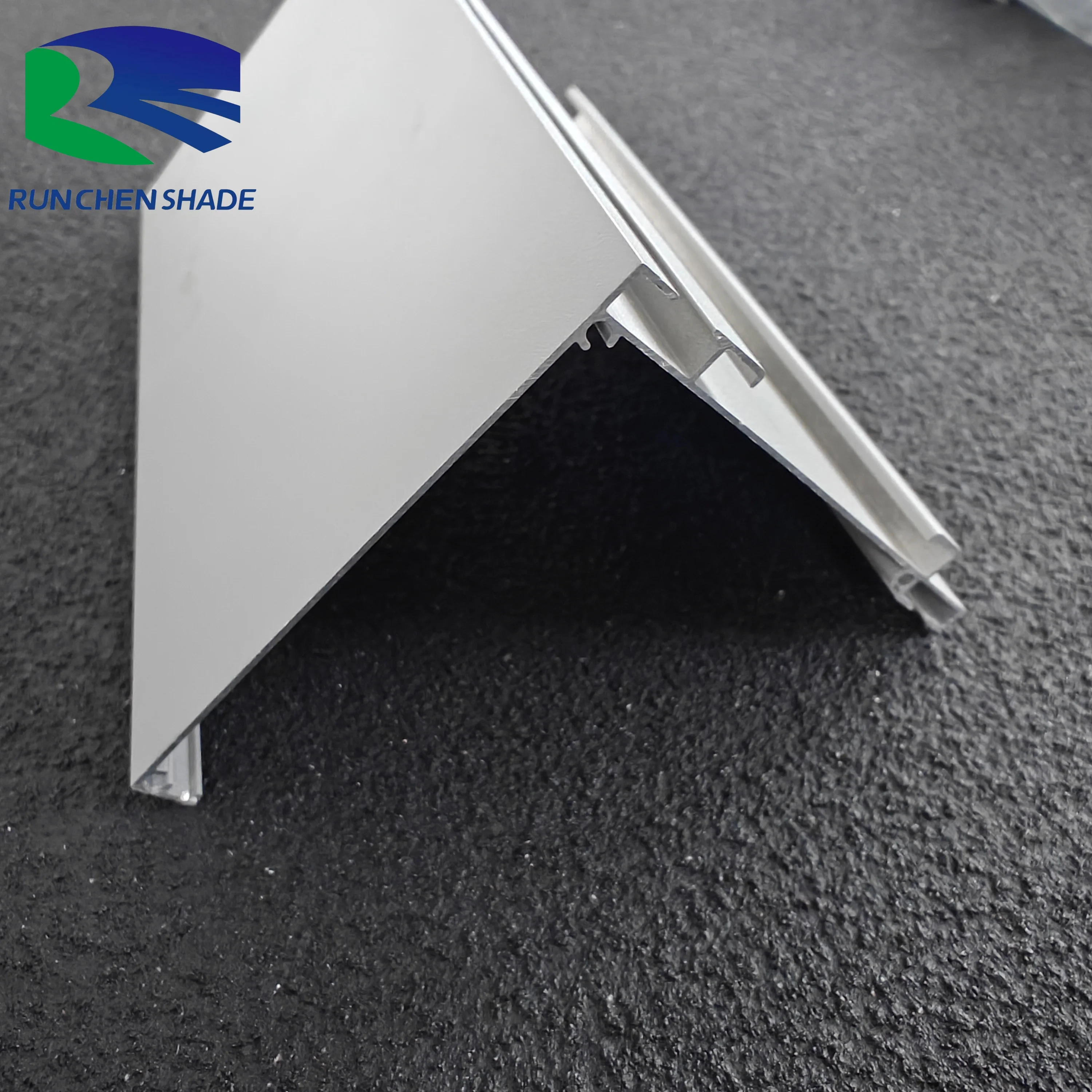 Fixed vertical jalousie aluminium sunscreen louver air vents aluminum pergola louver profile