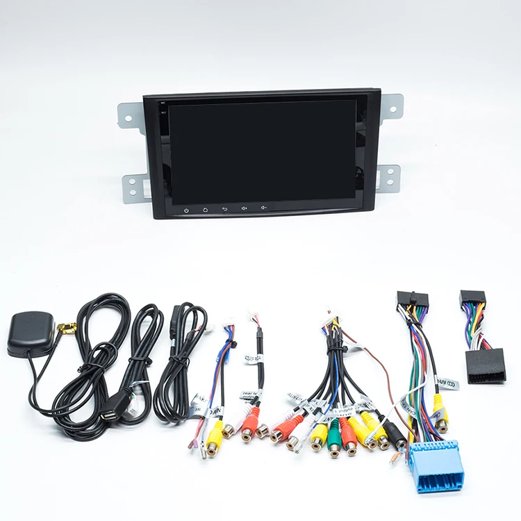 2+16/32G android 1.0 car dvd for suzuki grand 2006-2011 vitara multimedia car radio stereo gps with steering wheel rds 2007 2008