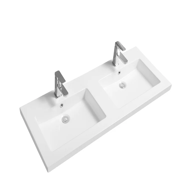 JM5122SP-121 1210*470*145 Rectangular wash basins Popular Design basin double  sink bathroom