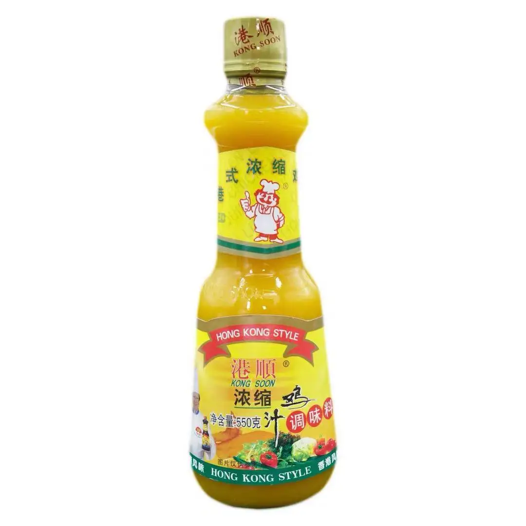 Лидер продаж 2021, высококачественный концентрированный куриный соус, 550 г * 6 бутылок коммерческого соуса с кантонским ароматом