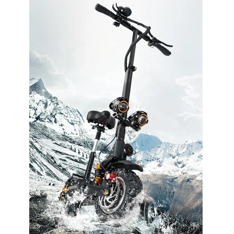  Janobike лучший взрослый стоячий скутер мощный 60V 3200W складной электрический для