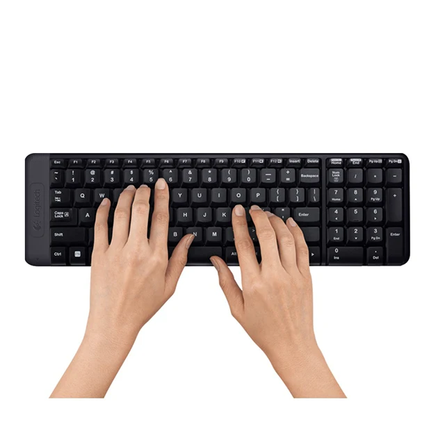 2023 New Arrival 104keys Logitech MK220 2.4ghz Super Slim Wireless Mouse and Keyboard Suit for Office And Business
