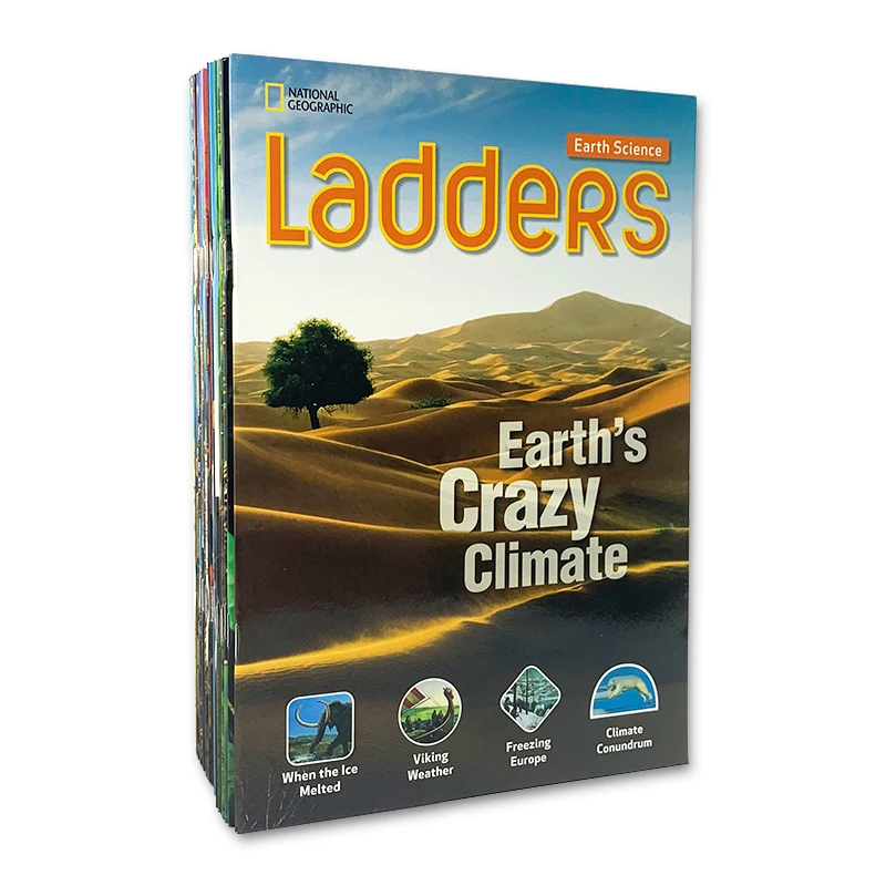 
 Национальное геологическое изучение, лестница для чтения, серия 24 объема/повышение эффективности чтения  