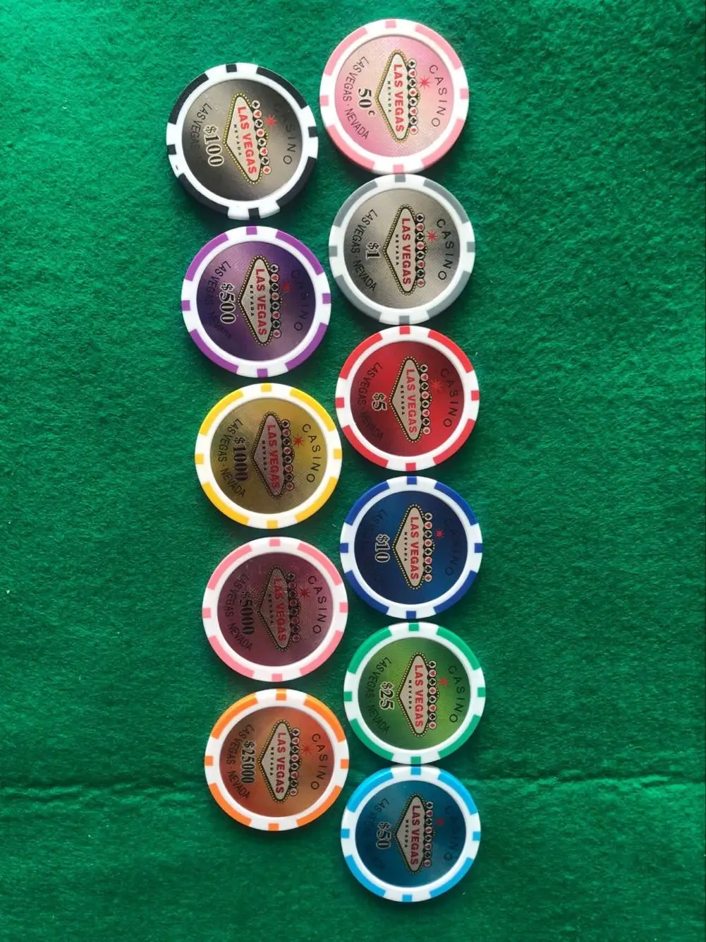 Wholesale price high qualitylay Casino Poker Chips Custom Poker Chips Casino clay poker chip