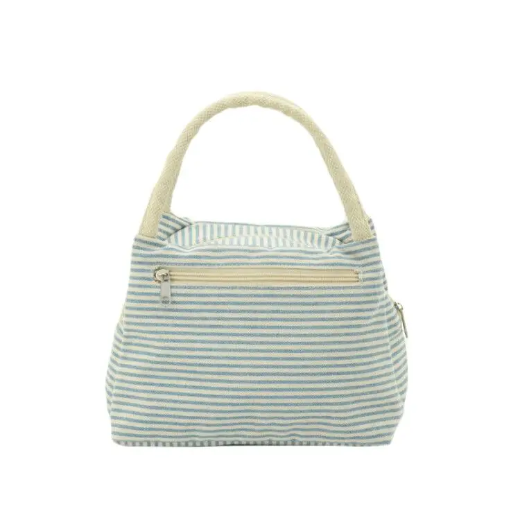 2023 new product cotton canvas lunch tote bag