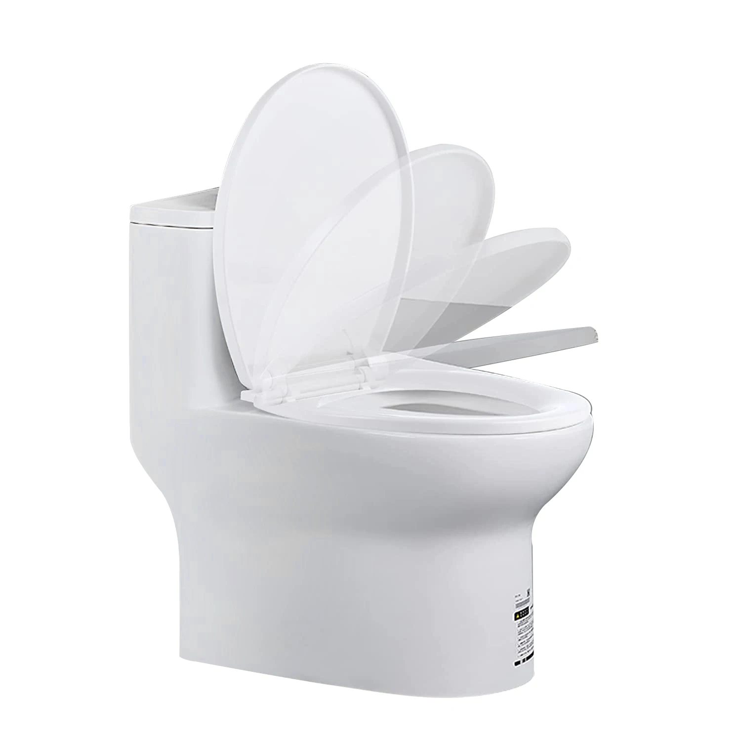 UK Most Selling Soft Close O Shape Plastic Closed Front Soft Toilet Seat Cover Good quality toilet seat lid cover wc