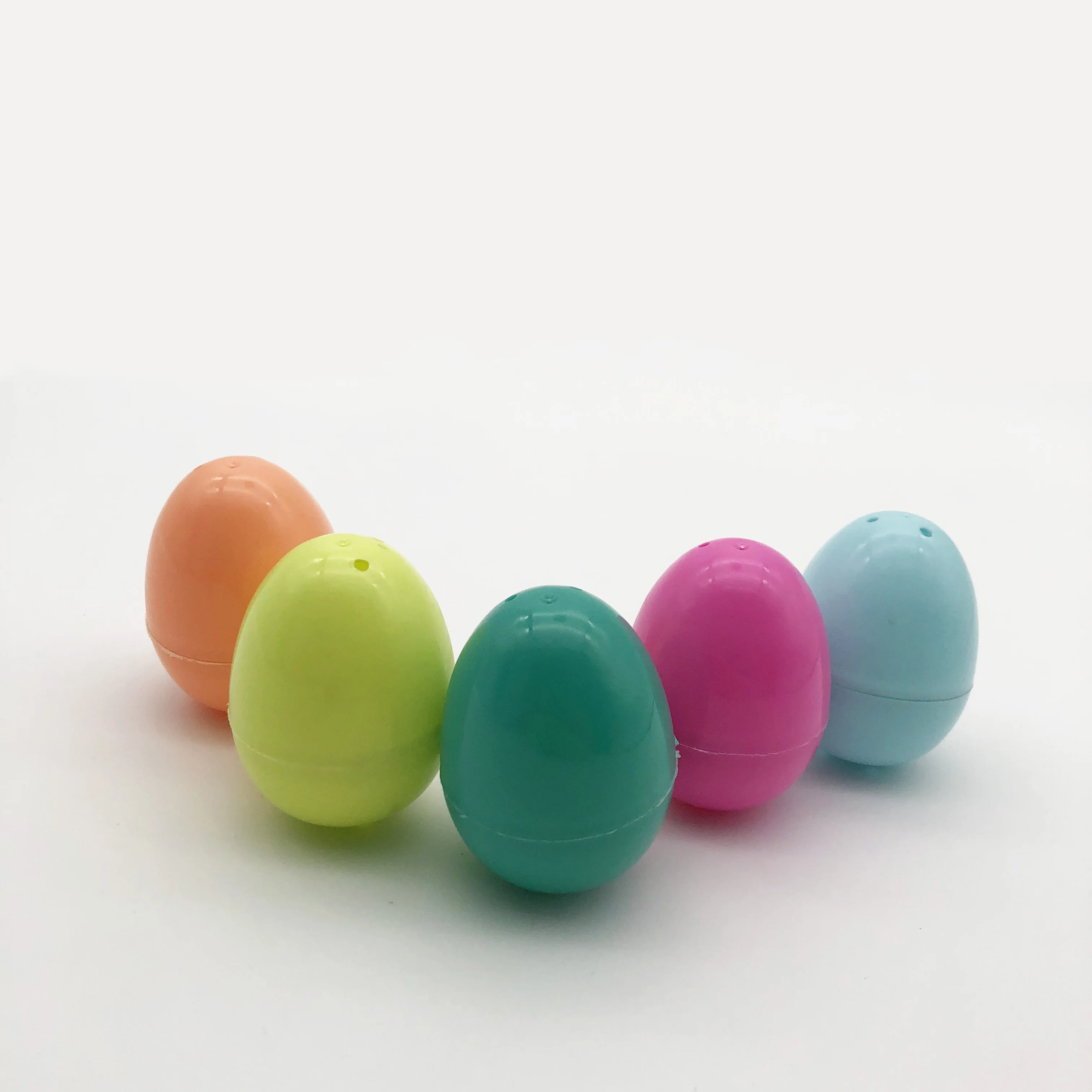 Unique large Easter plastic egg, used in Easter party, plastic egg with double light with chick sound