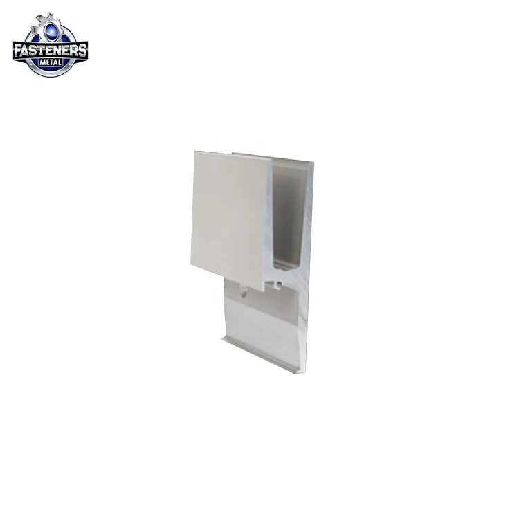 Алюминиевые профильные U-образные лестницы безрамные стеклянные перила для балкона
