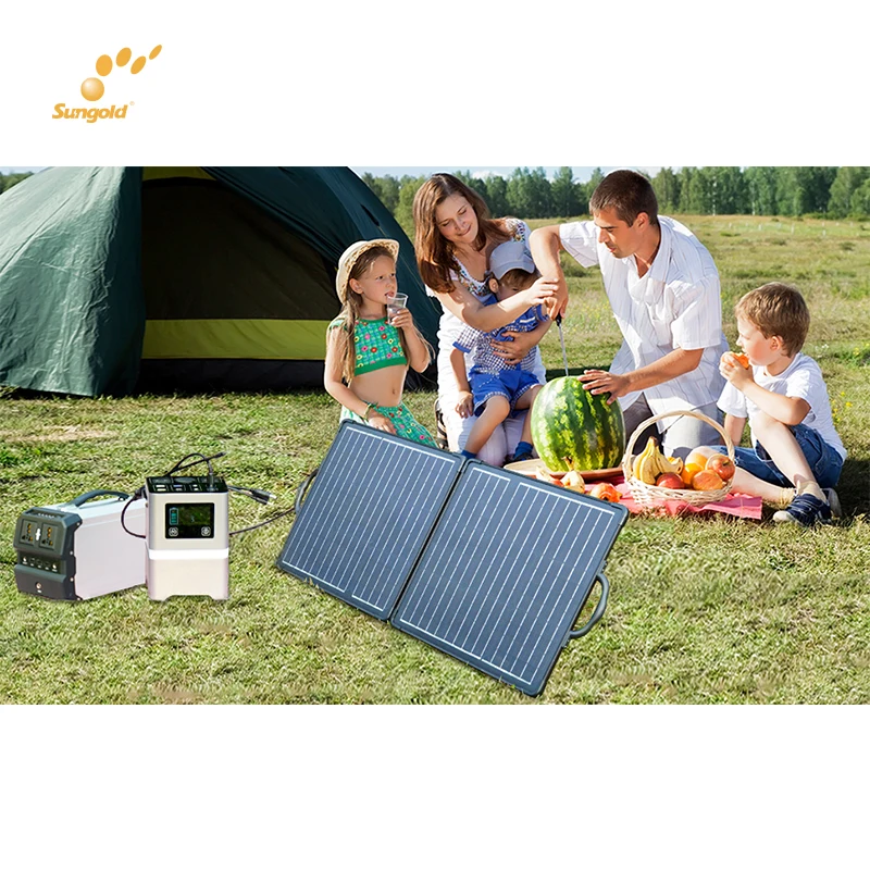  80W 80 Watt Price 5W Small 50W Panels 40W Garden Light Foldable Solar