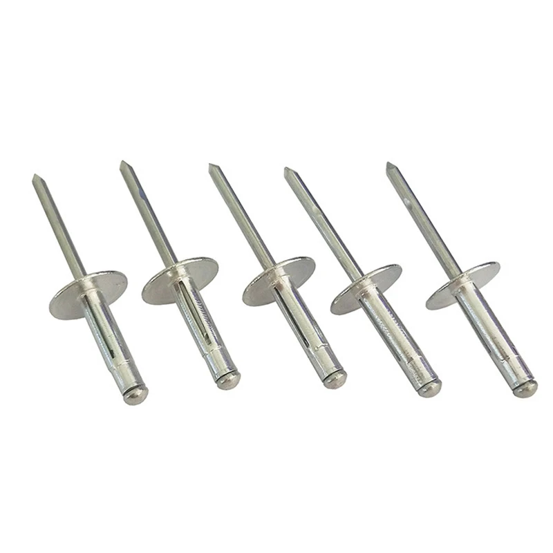 Cheap Price Tri Frim Aluminum Rivets With Black Painted Exploding Blind Rivet Tri-Fold Long Blind Rivet