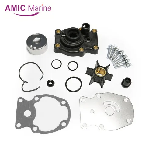 Water Pump Impeller Kit for Johnson Evinrude/OMC 20/25/30/35 HP 393630 Sierra 18-3382