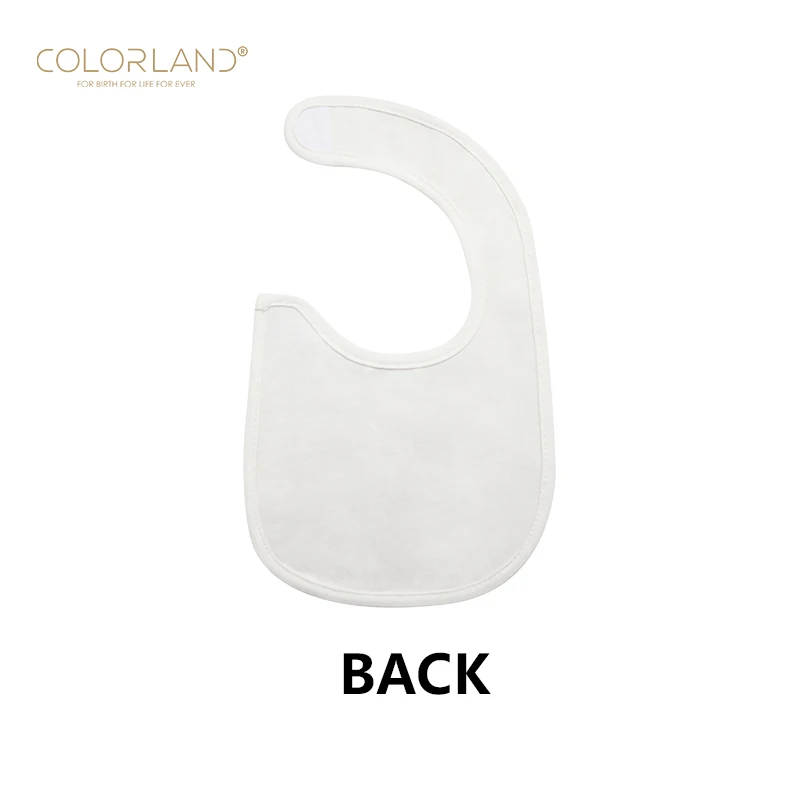 
Colorland TOP SALE 3pcs cotton baby bibs with waterproof layer 