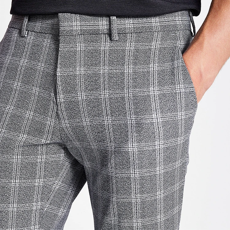 Новый стиль; Лидер продаж; Летние мужские быстросохнущие мужские клетчатые брюки
