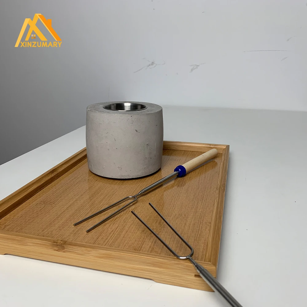 Настольный спиртовой камин для использования в помещении и на улице