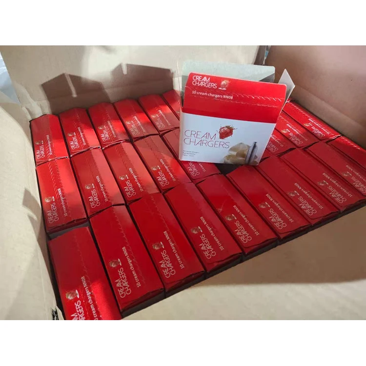 
Best Seller 8g Nitrous Oxide OEM Brand Whipped Cream Chargers at Wholesale Price 