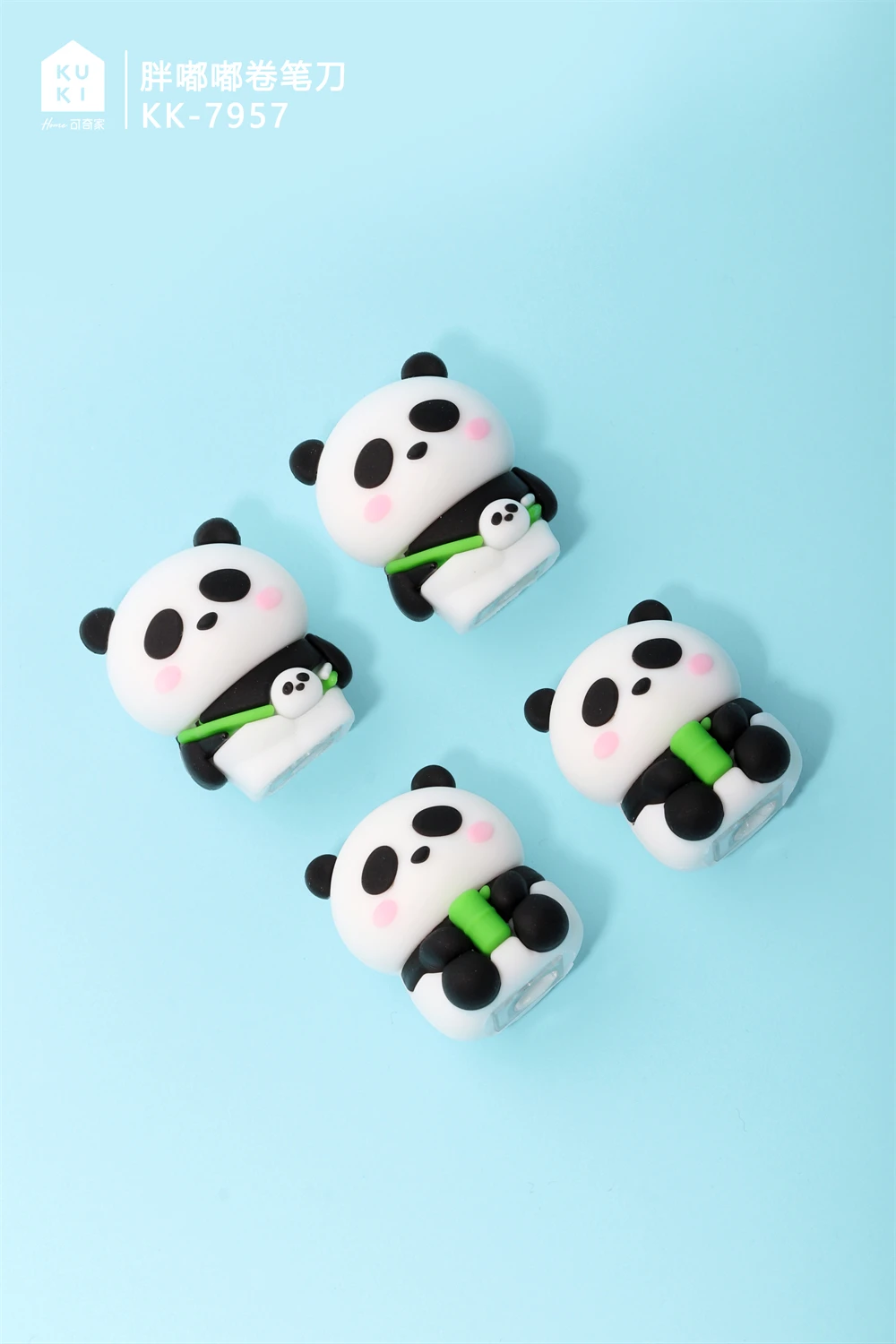 Cheap Standard Pencil Sharpener Single Hole Chubby Panda Sharpener School Cute Animal Sharpened Pencil Manufacturer